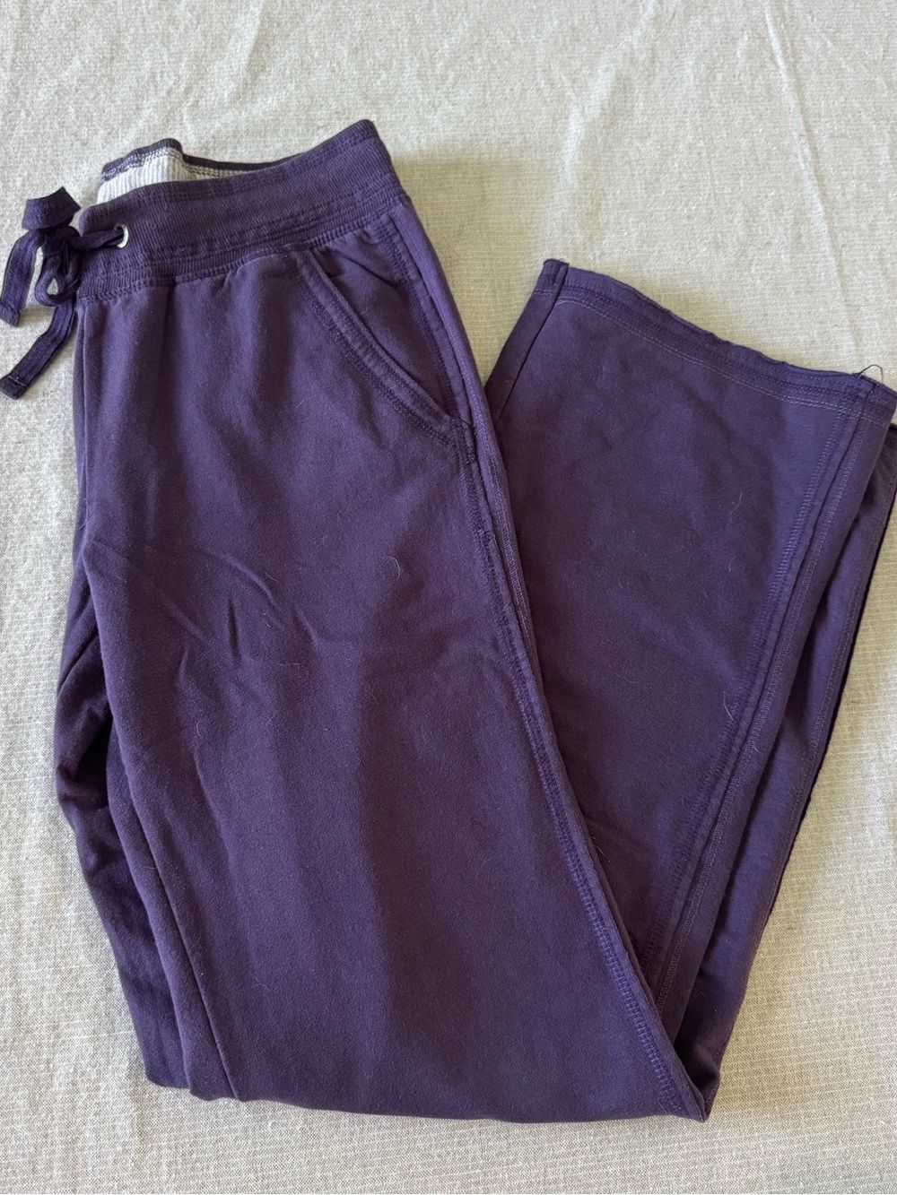 Green Tea Purple Soft Cozy Lounge Pants S